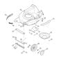 Housing, Front Axle for Viking MB 655.1 GS Petrol Lawn Mowers