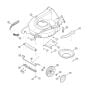 Housing, Front Axle for Viking MB 655.1 V Petrol Lawn Mowers