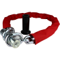 Bulldog MC100S 6ft Chain Lock System - Fabric Sheathed 13mm diameter Links 