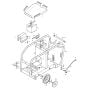 Frame Assembly for Nilfisk MC 10P-800/1170 440/3/60 Pressure Washer