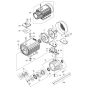 Motor Pump for Nilfisk MC 5M-100/770 Pressure Washer