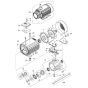 Motor Pump for Nilfisk MC 5M-200/1050 Pressure Washer