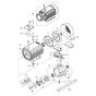 Motor Pump for Nilfisk MC 5M-200/1050 FA Pressure Washer