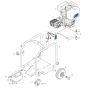 Chassis, Motor Assembly for Nilfisk MC 5M-195/1000 DE Pressure Washer