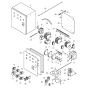 Electric Box Assembly for Nilfisk MC 9P-350/1260 400/3/50 Pressure Washer