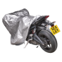 Motorcycle Cover Large 2460 x 1050 x 1370mm Sealey Part No. MCL