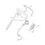 Handle Upper Part Assembly  for Stihl/ Viking ME 339.0 C Electric Lawn Mowers