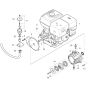 Motor Assembly for Nilfisk MH 5M-220/1000 PE Pressure Washer