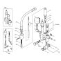 Control Safety Block Assembly -1 for Nilfisk MH 7P-175/1260 P 400/3/50 Pressure Washer