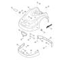 Shroud Assembly for Stihl/ Viking MI 422.0 P Robotic Mowers