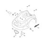 Shroud Assembly for Stihl/ Viking MI 422.1 Robotic Mowers