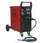 Professional Gas/No-Gas MIG Welder 250Amp with Euro Torch Sealey Part No. MIGHTYMIG250