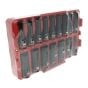 16 Piece 1/2" Hex Impact Socket Set (Deep) Shockwave Packout - OEM No. 4932480943