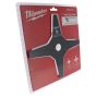 4-Tooth Blade for Milwaukee M18FBCU Brushcutter - OEM no. 4932481041