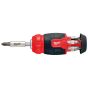 8 In 1 Compact Multi-Bit Screwdriver