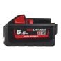 M18 HB5.5 HIGH OUTPUT Slide Battery Pack 18V 5.5Ah Li-ion