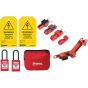 Electrical Lockout / Tagout Kit 9-Piece by Master Lock - ELECKIT-EN