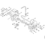 Crankcase Assembly for Stihl 012 Gasoline Chainsaws