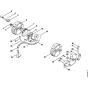 Ignition system Assembly for Stihl 015 Gasoline Chainsaws