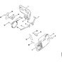 Chain brake Assembly for Stihl 020 Gasoline Chainsaws