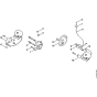 Ignition system 7.93, 36.80 Assembly for Stihl 020 Gasoline Chainsaws