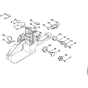 AV system Assembly for Stihl 024 Gasoline Chainsaws