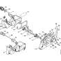 Crankcase Assembly for Stihl 026 Gasoline Chainsaws