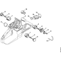 AV system Assembly for Stihl 034 Gasoline Chainsaws