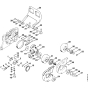 Oil pump, Clutch Assembly for Stihl 042AV Gasoline Chainsaws