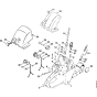 Tank housing Assembly for Stihl 042AV Gasoline Chainsaws