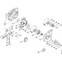 Oil pump, Clutch Assembly for Stihl 048 Gasoline Chainsaws