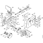 Oil pump, Clutch Assembly for Stihl 075 Gasoline Chainsaws