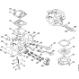 Carburetor HT-12 Assembly for Stihl 088 Gasoline Chainsaws