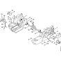 Crankcase Assembly for Stihl 08S Gasoline Chainsaws