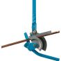 Heavy Duty Pipe Bender (745mm) & Guide 15/22mm - Steel Handles