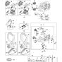 Engine housing, Air filter, AV system, Handlebar Assembly for Stihl MS 172 Chainsaw.