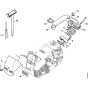 Air filter & Tools Assembly for Stihl MS191T Chainsaws