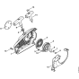 Rewind starter Assembly for Stihl MS192T MS192TC Chainsaws