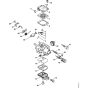 Carburetor C1Q-S281 & C1Q-S284 Assembly for Stihl MS201 MS201C Chainsaws