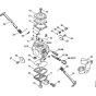 Carburetor C1Q­S91 & -S92 & -S107 & C1Q-100338 Assembly for Stihl MS230 MS230C Chainsaws