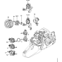 Carburetor bracket & Air filter Assembly for Stihl MS241C Chainsaws