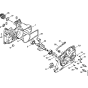 Crankcase Assembly for Stihl MS341 Chainsaws