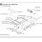 Conveyor Cart Assembly 2 for Husqvarna MS 355 G Masonry Saw