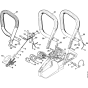 Heating & Handlebar Assembly for Stihl MS360 Chainsaws