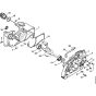 Crankcase Assembly for Stihl MS360C Chainsaws