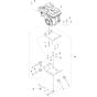 Motor Assembly for Husqvarna MS 360 G Masonry Saw.