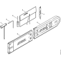 Tools & Extras Assembly for Stihl MS361 MS361C Chainsaws