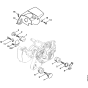 AV system & Shroud Assembly for Stihl MS381 Chainsaws