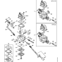 Carburetor WTE-9 & WTE-17 Assembly for Stihl MS391 Chainsaws