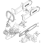 Conversion kit rescue saw (27.2000) & (31.2005) & (15.2007) Assembly for Stihl MS440 Chainsaws